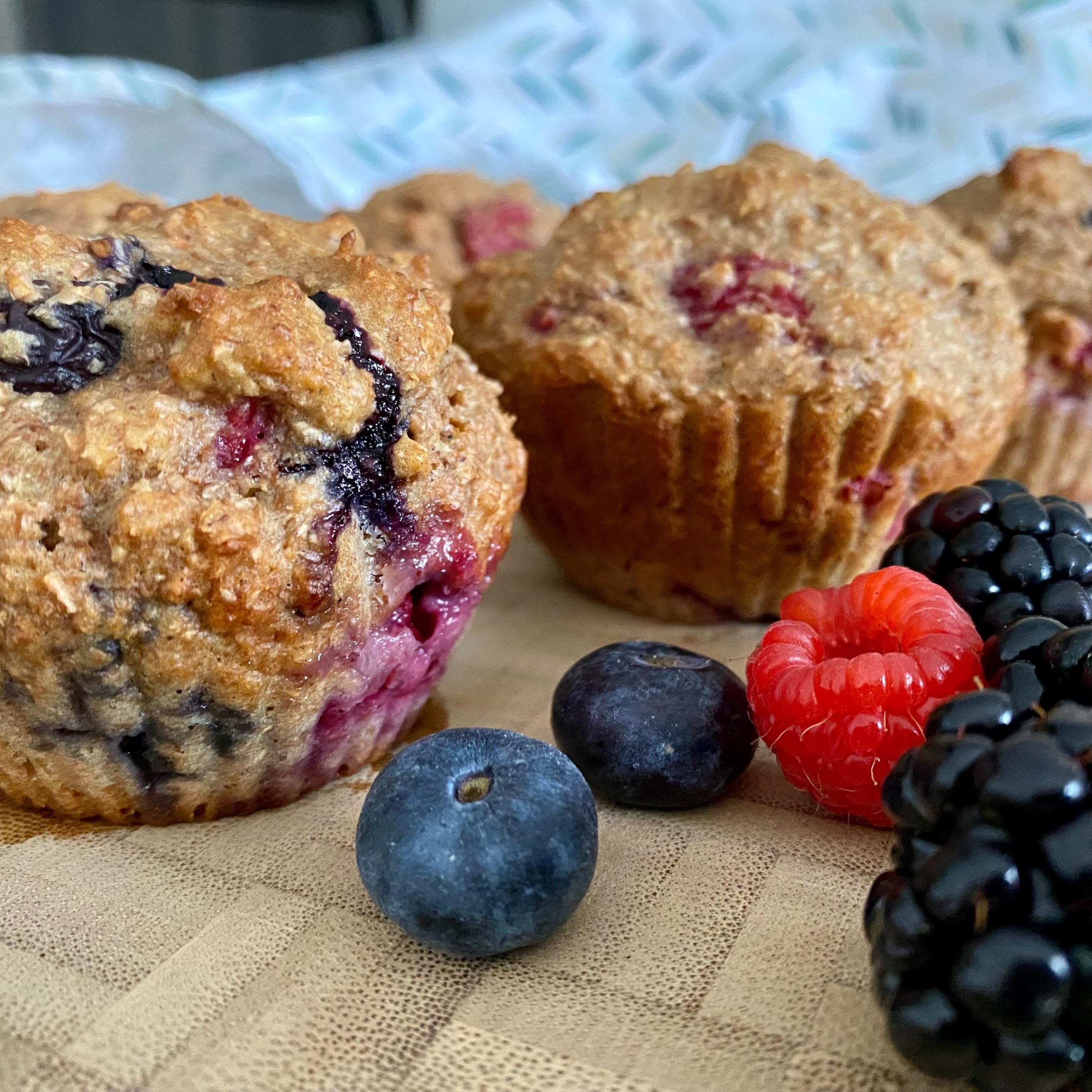 Muffins fruits et fibres