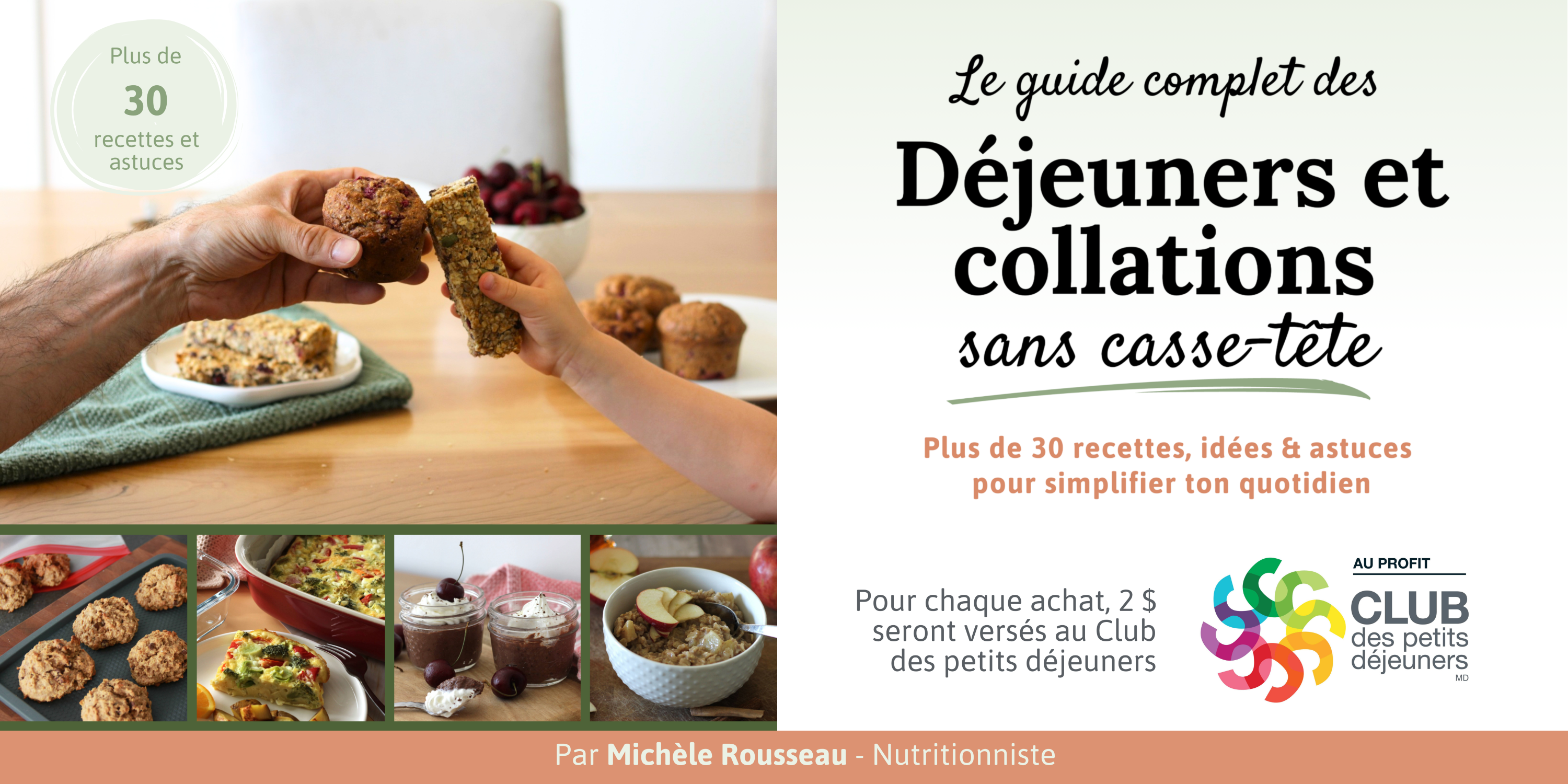 Le guide complet des déjeuners et collations sans casse-tête